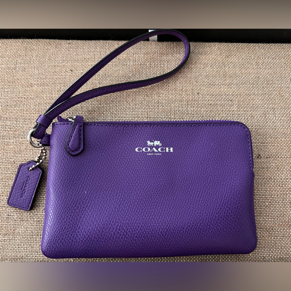 Coach small wristlet